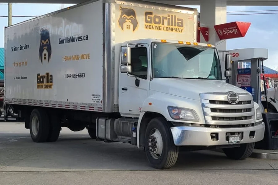 Gorilla Moves professional moving crew ready for a Chilliwack BC residential move